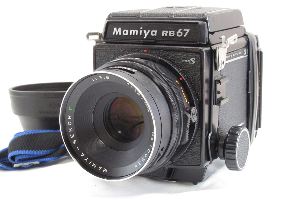 Mamiya RB67 PRO S＋SEKOR C 127mm f:3.8 Mamiya RB67 Pro S Sekor C 127mm f/3.8 Lens / 2 120 Film