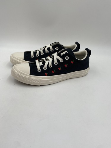 Zapatillas deportivas Converse All Star Cherries zapatos para mujer negras talla 7 nuevas sin caja - Imagen 3 de 8