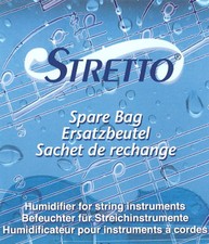 Stretto Humidifier Replacement Bag X 4 for Violin and Small Instruments