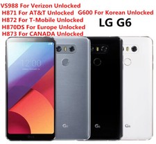 Original LG G6 H873 VS988 H871 H872 32GB 64GB 128GB Unlocked tphone