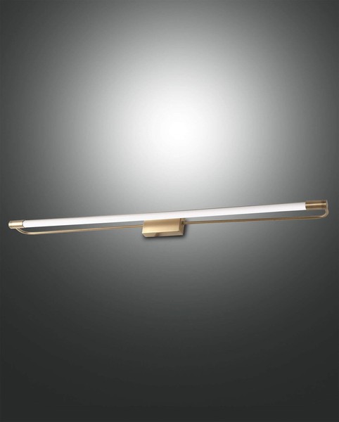Fabas Luce Led AußEn-Wandleuchte Rapallo 50X80Mm 20W Warmweiß IP44 Messing-image