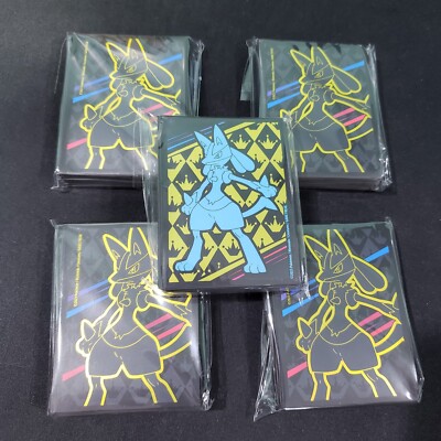 Pokemon NEW (5x) Crown Zenith 65 ETB Card Sleeves - Sealed Elite