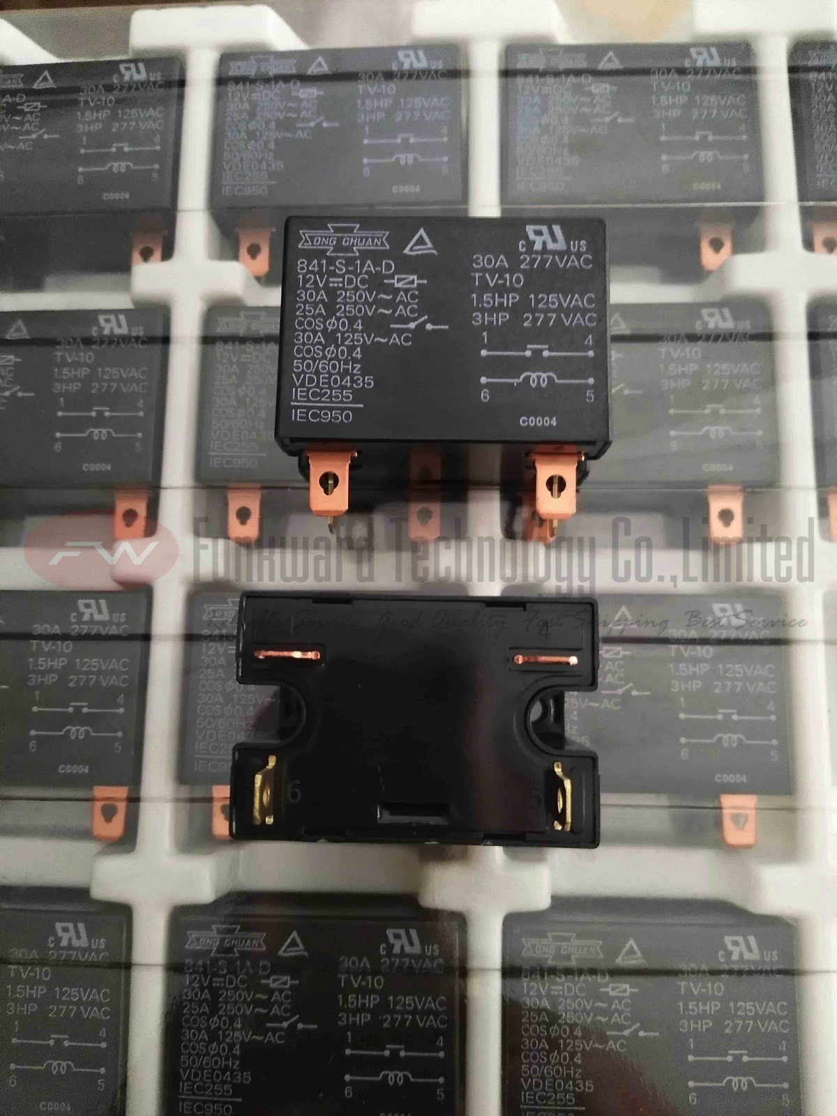 Relays 1PCS 841 S 1A D 24VDC 30A 4PIN SONGCHUAN Relay NEW General Purpose  Relays 841-S-1A-D 12VDC 841-S-1A-D 24VAC 841-S-1A-D-100120VA 841-S-1A-D-2