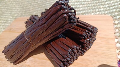 Bourbon Vanilleschoten Vanillestange Vanilla Beans 50g ca. 8 - 10 Stück 18-20 cm