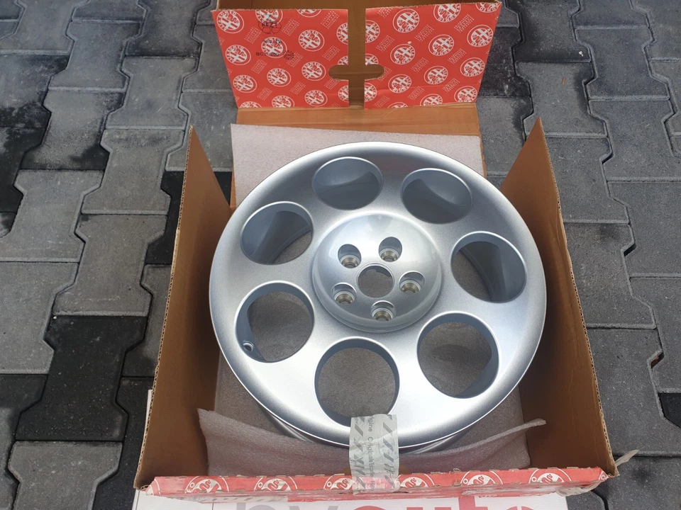 Original Alfa Romeo 147 156 GTA SL 1763 Alufelge Felge 6,5x16 ET35 5x98 60676374 - Bild 3 von 4