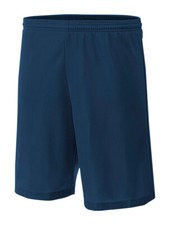 A4 Youth 100 Polyester Moisture Wicking 6" Lined Micromesh Shorts NB5184 XXS-XL