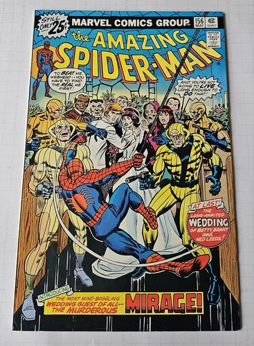 THE AMAZING SPIDER-MAN #156, KEY ISSUE WITH 1st APP. OF "MIRAGE"
