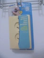 Safety 1st NEW Yellow 2 pack Swivel Outlet Cover