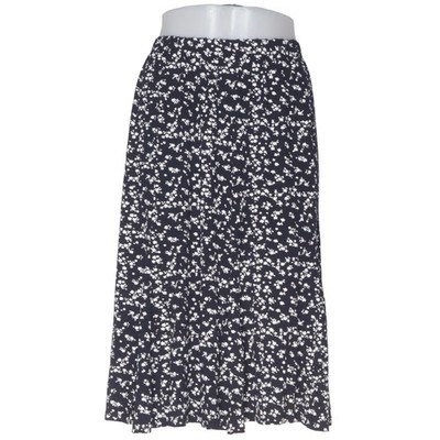 Aritzia, Rock, Größe: M, Blau/Weiß, Elasthan/Viskose, Blumen, Damen #WyC