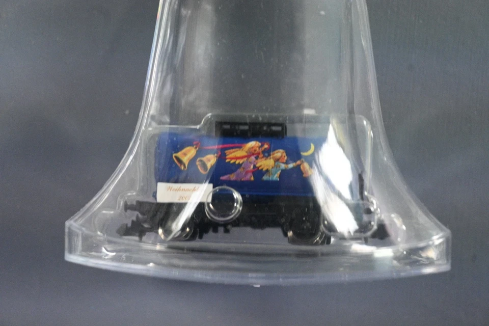 Trix Minitrix Christmas Train in Ornament 15321 N-Scale 2002 Angels Ringing Bell - Image 4 of 4