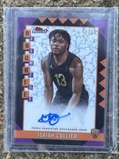 2025 Topps Basketball Finest Isaiah Collier Auto /25