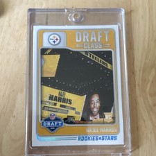 2021 Panini Rookies & Stars 1/1 Najee Harris Draft Class Rookie #DC-12 Steelers 