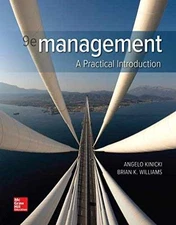 Loose Leaf for Management: A - Loose Leaf, by Kinicki Angelo; Williams - Good