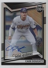 2022 Elite Extra Edition Prime Numbers A Signatures /195 Cade Doughty Auto 0u66