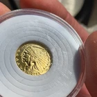 1915 Indian Head $2.50 Gold Quarter Eagle Coin Pre-1933 US