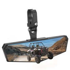 UTV Rear View Mirror, SXS UTV Mirror Clear View with 1.5-2 inch 360