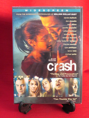 CRASH  (DVD, 2005, Widescreen)   Sandra Bullock, Terrence Howard BRAND NEW