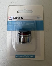 Moen 3919 Male Faucet Aerator 2.2 GPM Chrome