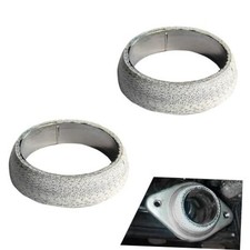 2PCS Exhaust Manifold Gasket, 2.56inch Sealed Exhaust Manifold 65MM/2.56Inch