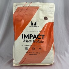 MyProtein Impact Whey Isolate Drink Mix, Chocolate Milkshake 5.5lb EXP 01/2027 10.18 per gallon