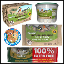 Peckish (6pk To 50pk) Extra Goodness Energy Natural Balance Fat Balls Bird Feed