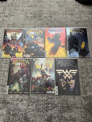 Dark Nights: Death Metal 1-7 Tie-Ins One-shots 24 Book Lot Near Complete Set DC