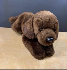Russ Berrie Yomiko Classics Chocolate Lab Labrador Retriever Puppy Dog Plush
