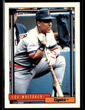 1992 Topps #570 Lou Whitaker Baseball Card 1002Q