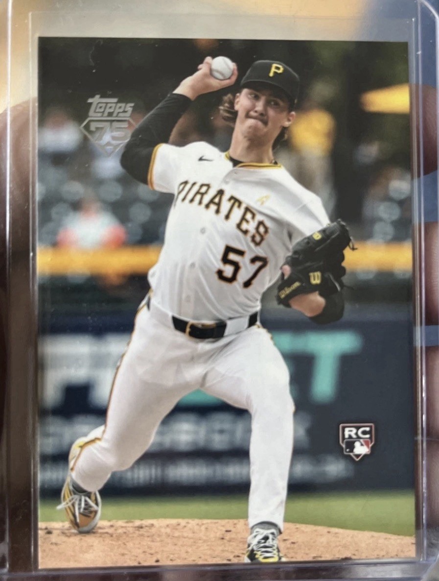 2026 Topps Series Bubba Chandler True Photo Variation SSP RC #283 Pirates Rookie