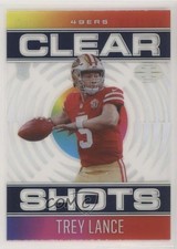 2021 Panini Illusions Clear Shots Sapphire Trey Lance #CS-18 05dl
