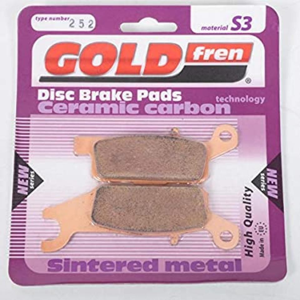 Plaquette de frein Gold Fren pour Yamaha Raptor 250 résistant à la boue et au sable