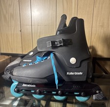 Zetrablades Rollerblades Inline Skates Black Cobalt Box