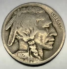 1921 P Buffalo Nickel (G) Good Condition 5c Five Cent US Coin - 4345