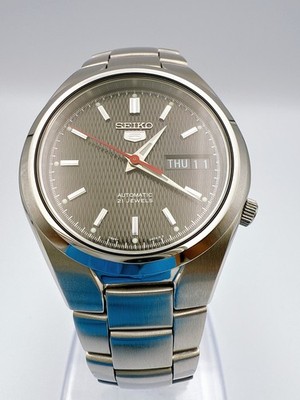 SEIKO 5 7S26-02F0 Men's Automatic Black Dial Watch Japan w/Box