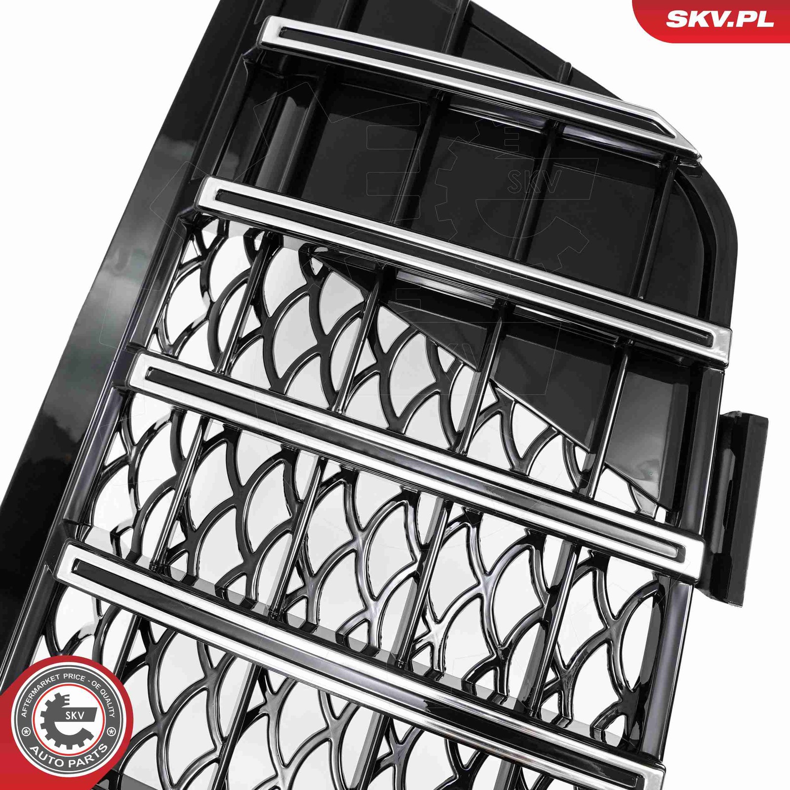 Für ESEN SKV 66SKV584 GTR,silver,MERCEDES M-class grill (W164, 2005-2008),A1648