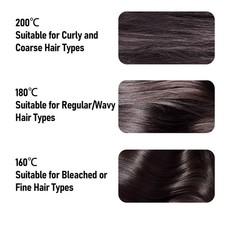 3-Cordless Hair Straightener Brush 30S Fast Heating Hot Brush Hair Straightener