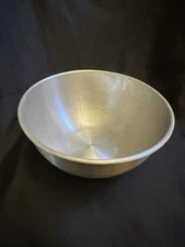 Vintage Heller Houseware Inc Aluminum Mixing Bowl Mid Century Kitchenware
