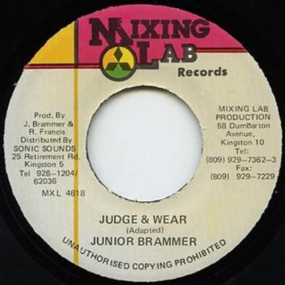 Junior Brammer - Judge & Wear  (7'') (Very Good Plus (VG+))