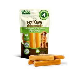 EcoKind Yak Cheese Himalayan Dog Chews, Yak Chews for Large Dogs, Long Lastin...