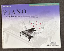 Piano Adventures Primer Level Performance Book by Faber, Beginner Piano