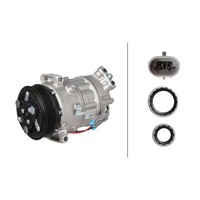 Klimakompressor 12 V Ø 120 Mm Hella Thermo-Expertise FüR U.A. Opel Signum