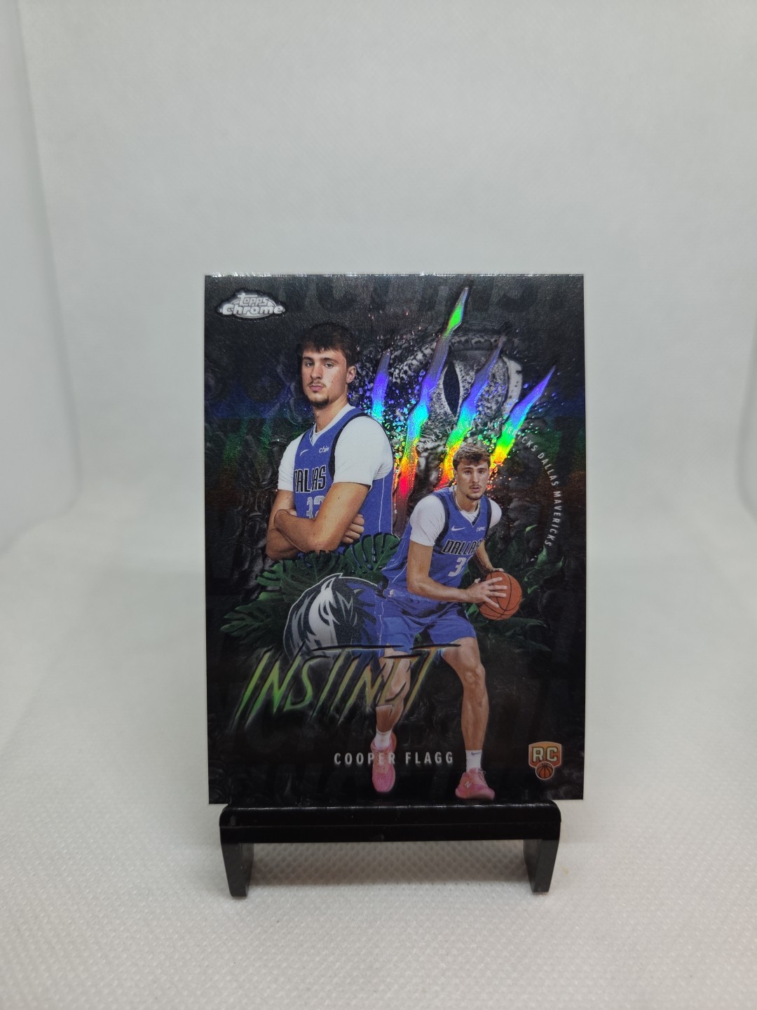 2025-26 Topps Chrome Cooper Flagg Instinct Refractor RC Rookie SP
