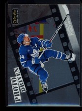 2023-24 O-Pee-Chee Platinum #PD-6 Auston Matthews Photo Driven