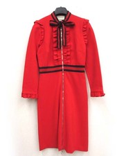 【Dresses】GUCCI 457032 Sherry Line Jersey Dress Size M Women's From Japan USED