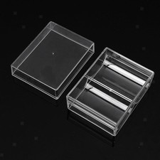Durchsichtiges Chips-Tablett f&uuml;r 40 Chips. Tragbarer Tr&auml;ger-Chip-Halter f&uuml;r