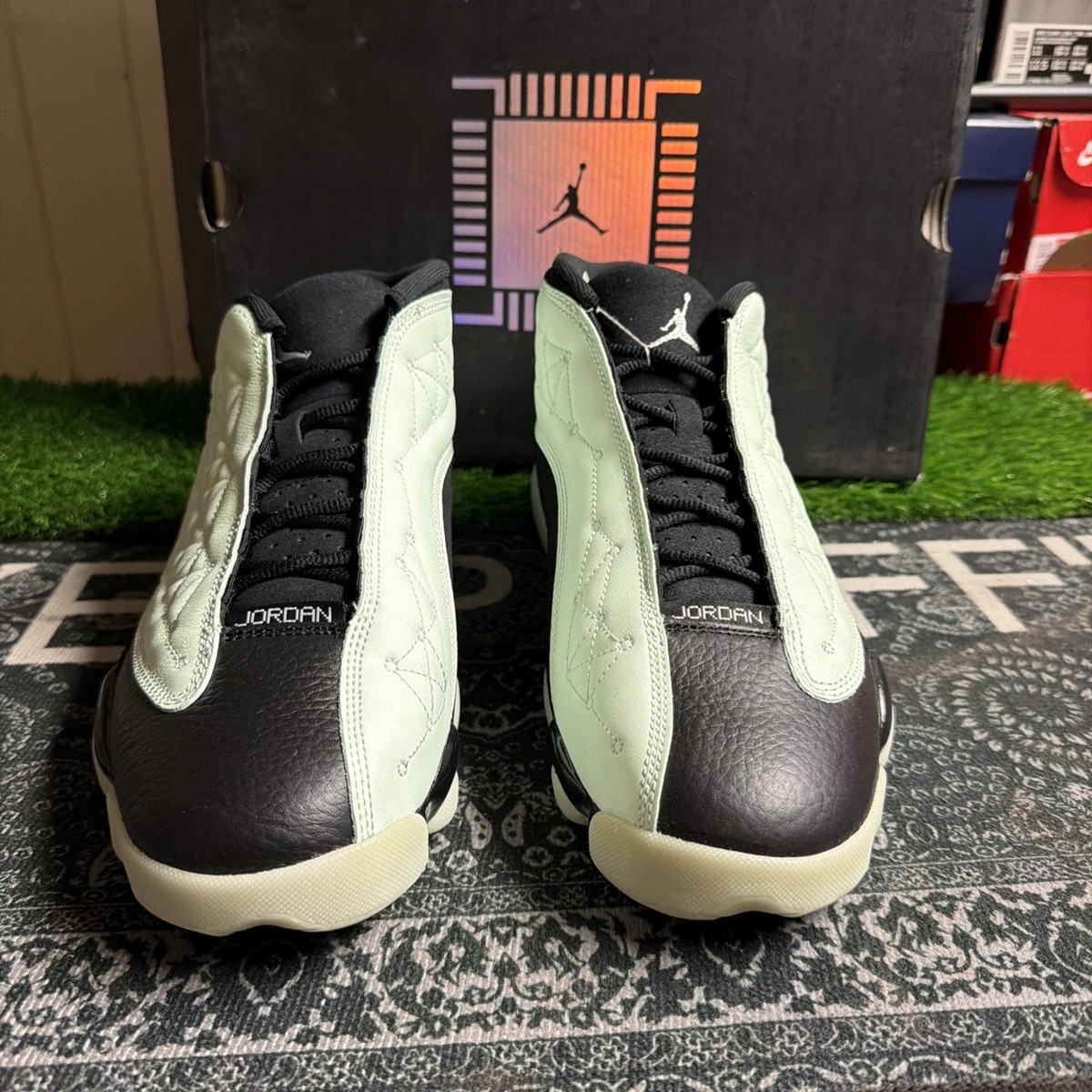 AIR JORDAN 13RETRO LOW GC エアージョーダン13 蓄光 Nike Air Jordan 13 Retro Low GC Singles Day Size 11 Barely Green