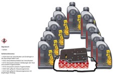 9 l MB ATF Olej przekładniowy 236.15 FEBI Filtr oleju przekładniowego do Mercedes-Benz Klasa C