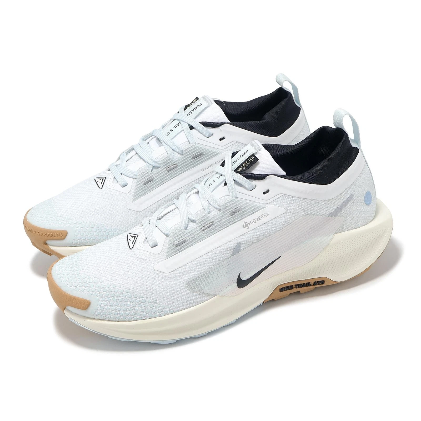 Nike Wmns Pegasus Trail 5 GTX Gore-Tex White Black Sail Men Running FQ0912-103