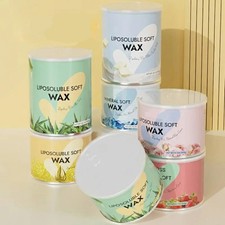 Hair Removal Liposoluble Soft Cream Wax Honey Strawberry Pot Tub Depilation Wax