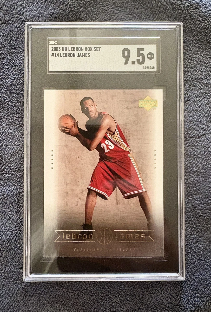 LeBron James Grade 9.5 Basketball Rookie Sports Trading Cards